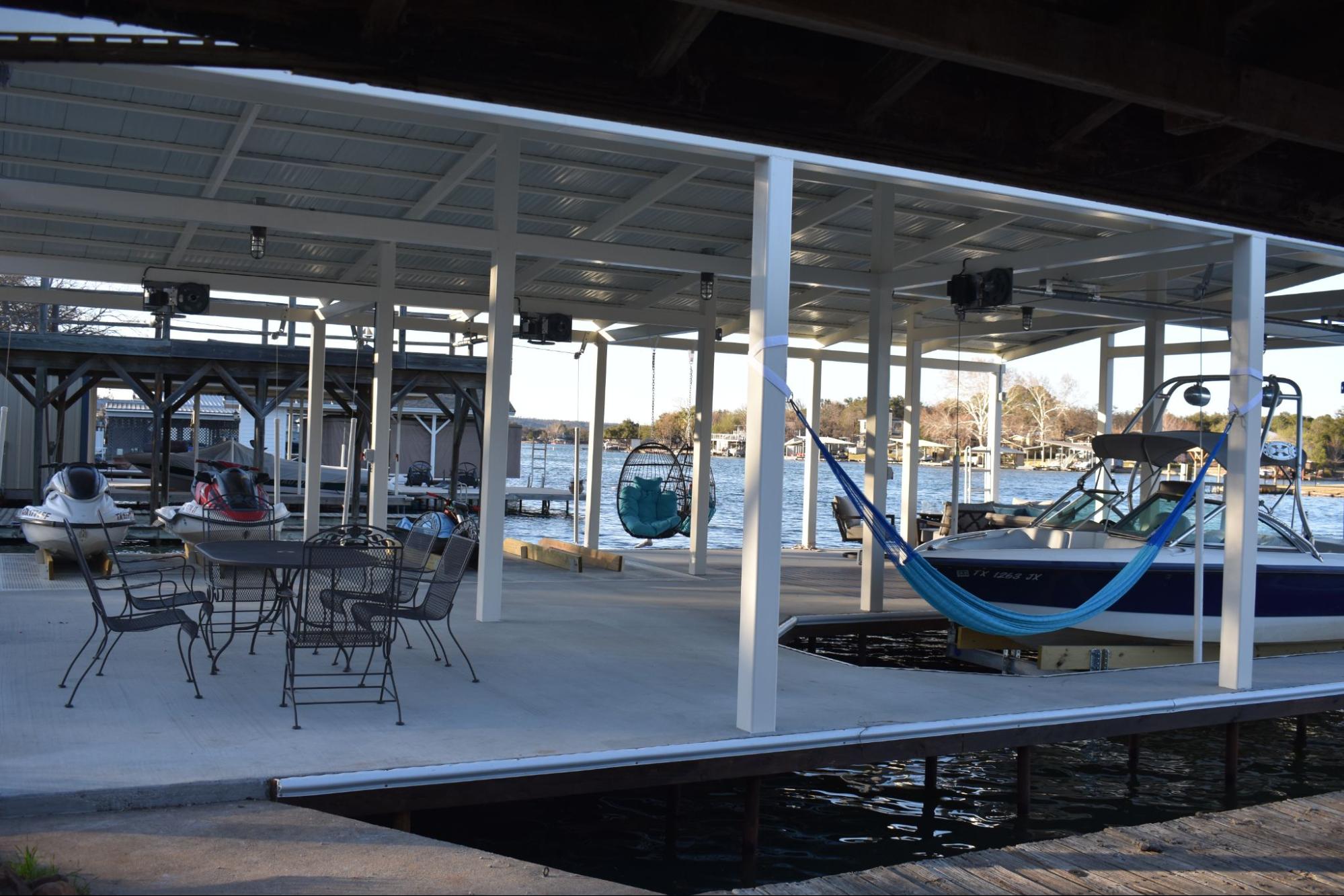Custom Built Dock on Lake LBJ